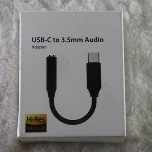 USB-C to 3.5MM Audio Adapter